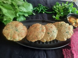 SPINACH PURI RECIPE